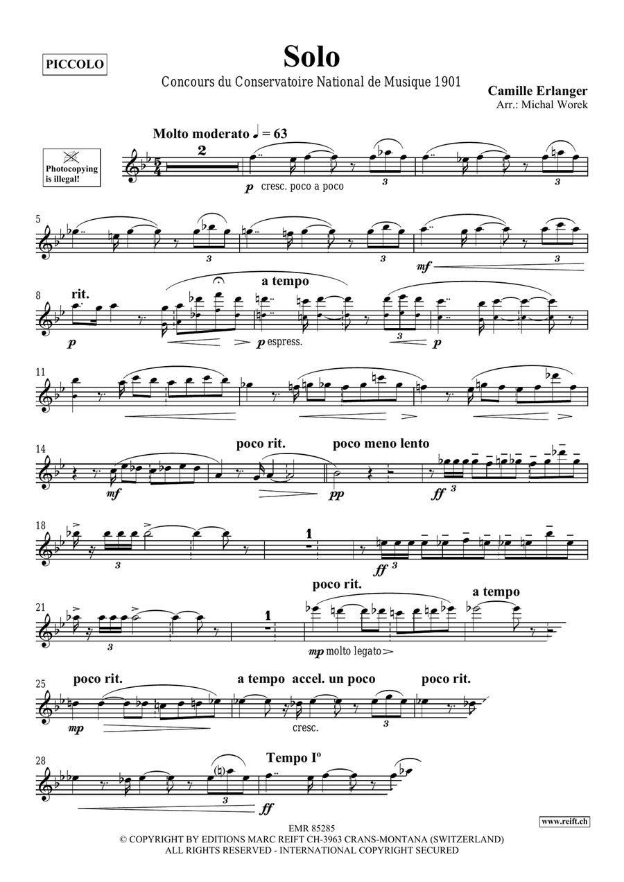 Solo Solo Piccolo scores gallery preview page 3