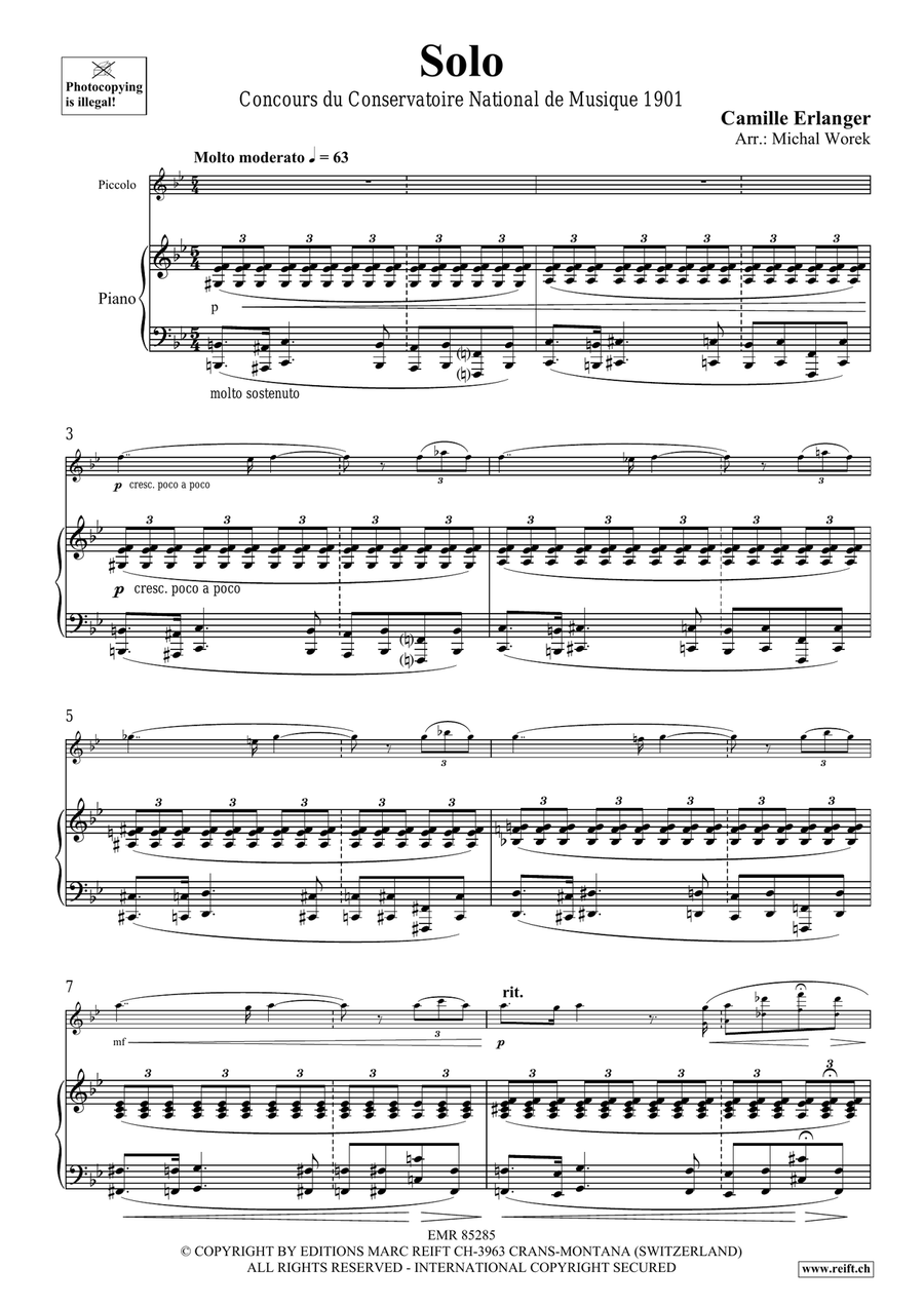 Solo Solo Piccolo scores gallery preview page 4