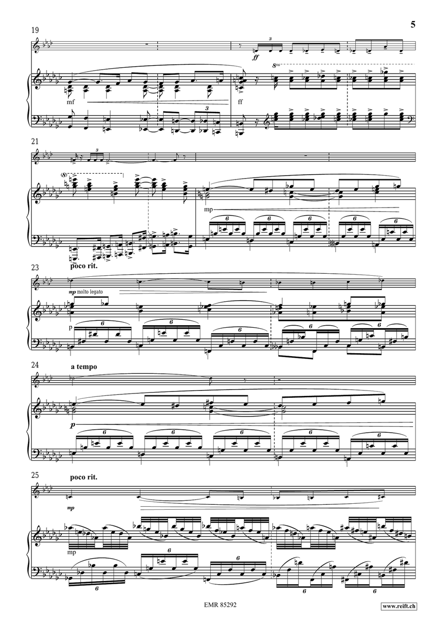 Solo Solo Bass Clarinet scores gallery preview page 6