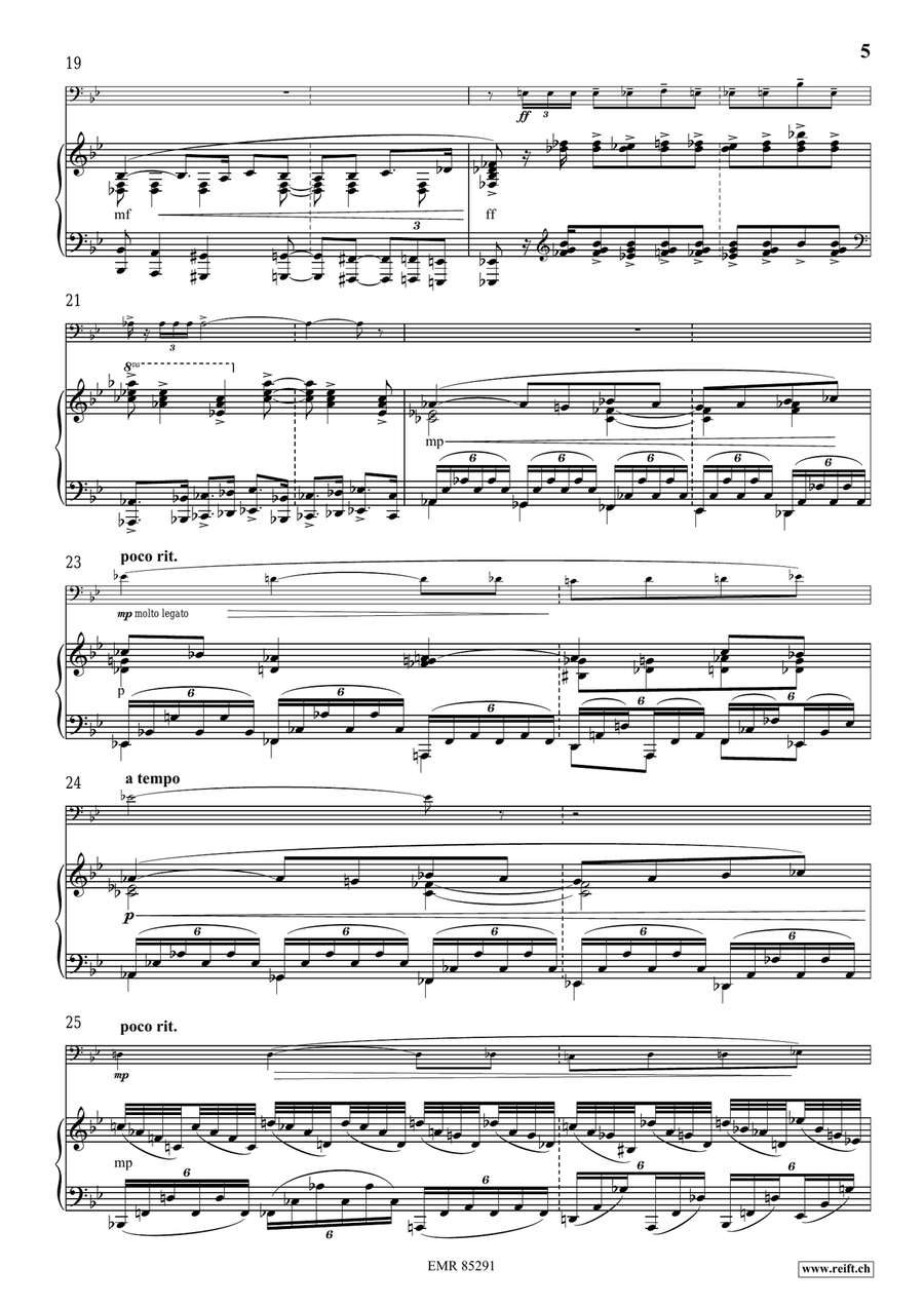 Solo Solo Double Bass scores gallery preview page 6