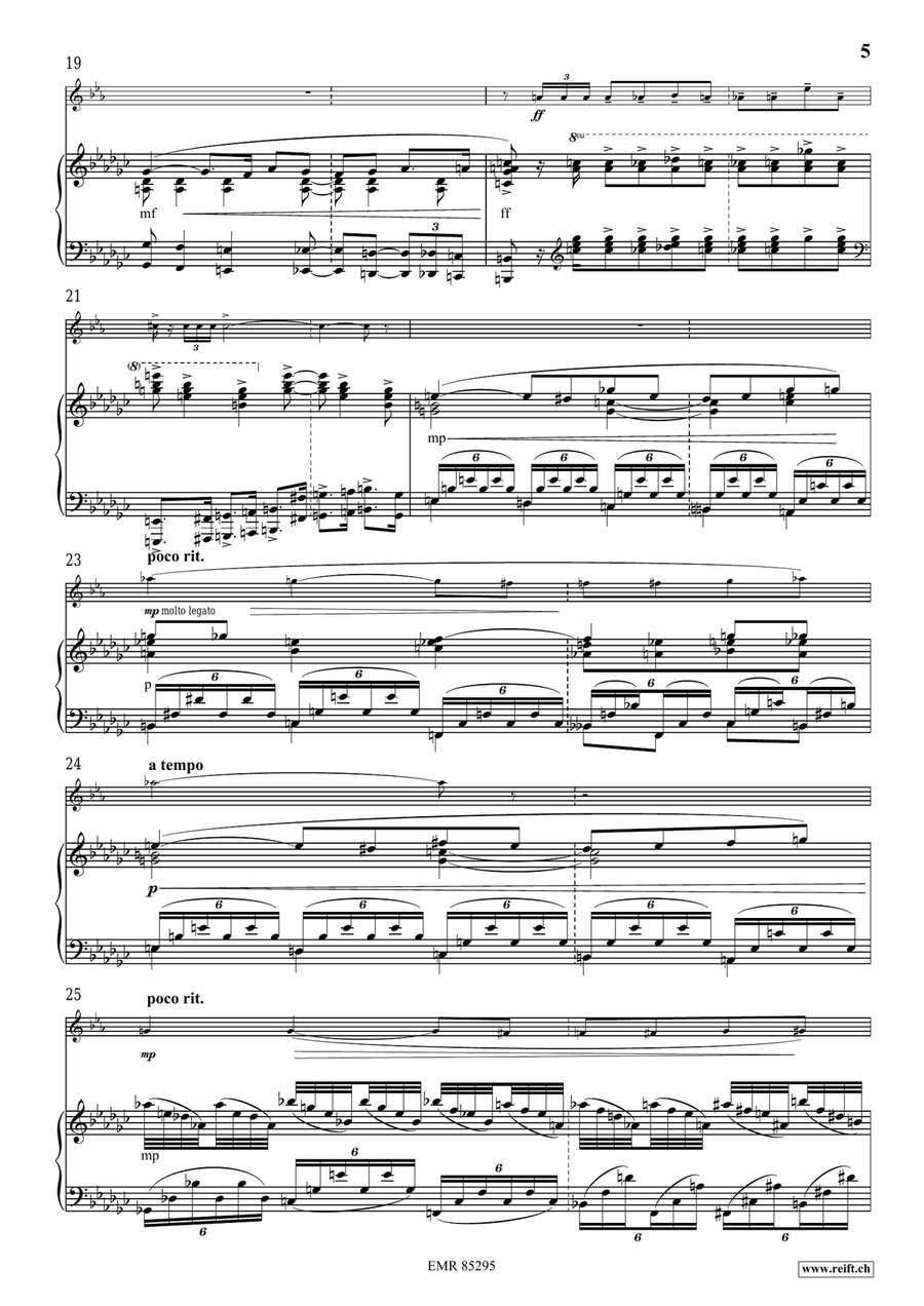 Solo Solo Baritone Saxophone scores gallery preview page 6