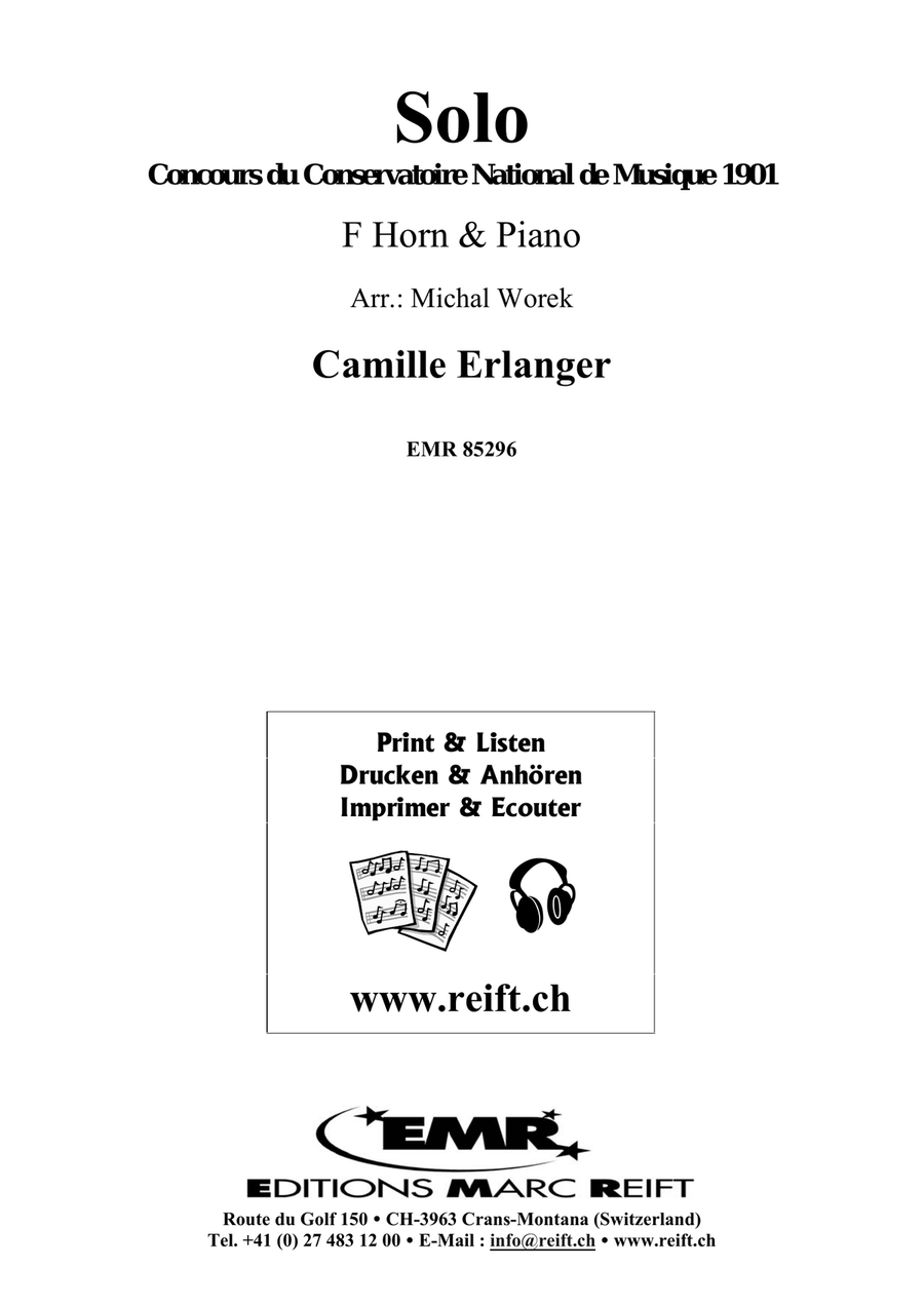 Solo Solo Horn scores gallery preview page 2