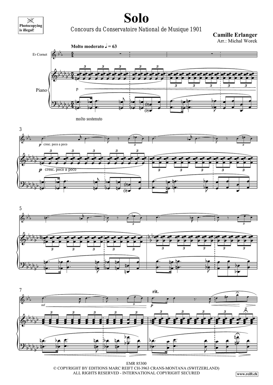 Solo Solo Cornet scores gallery preview page 4