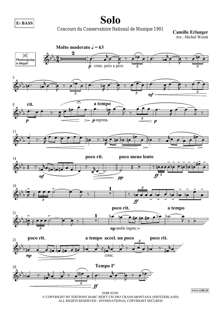 Solo Solo Voice Solo scores gallery preview page 3