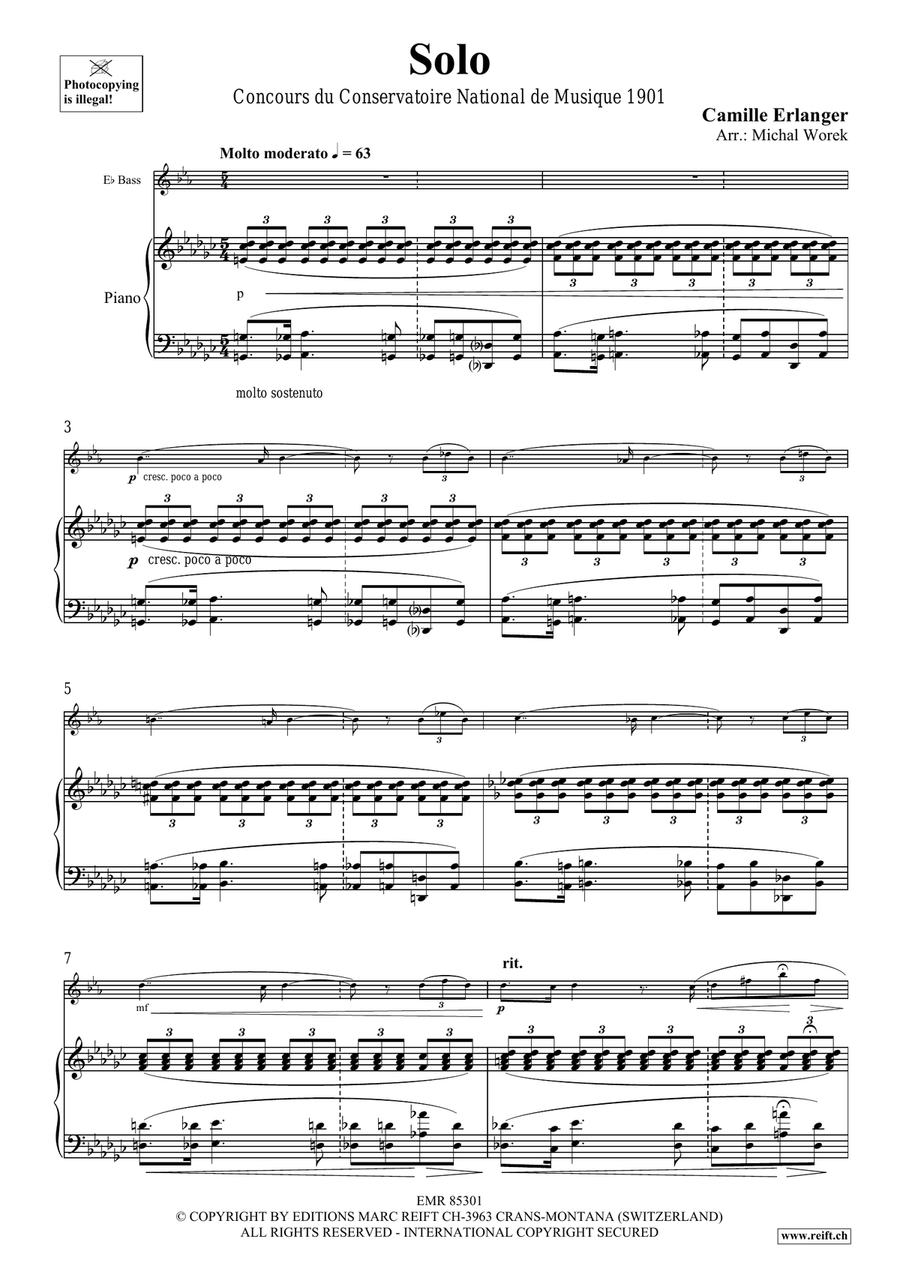Solo Solo Voice Solo scores gallery preview page 4
