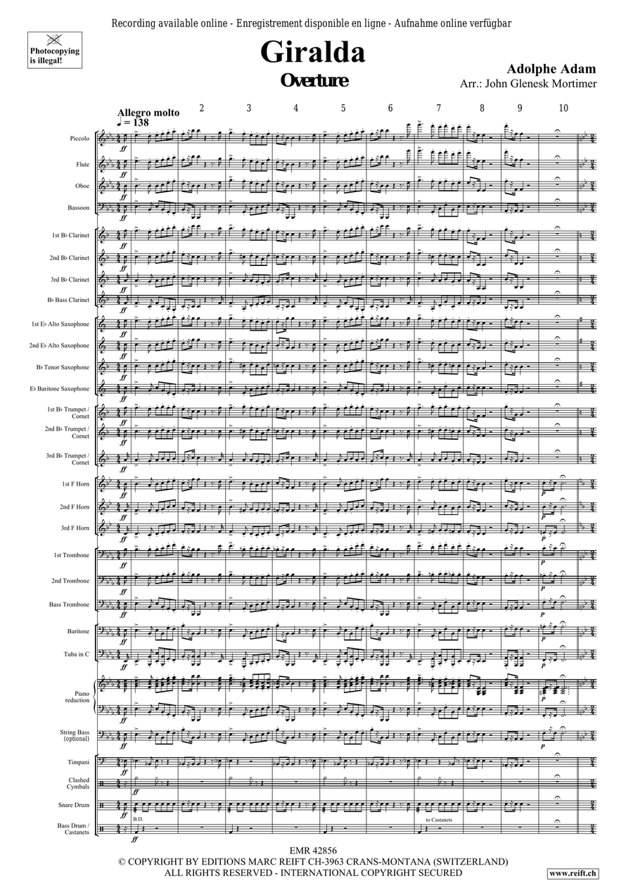 Giralda Giralda Concert Band scores gallery preview page 3