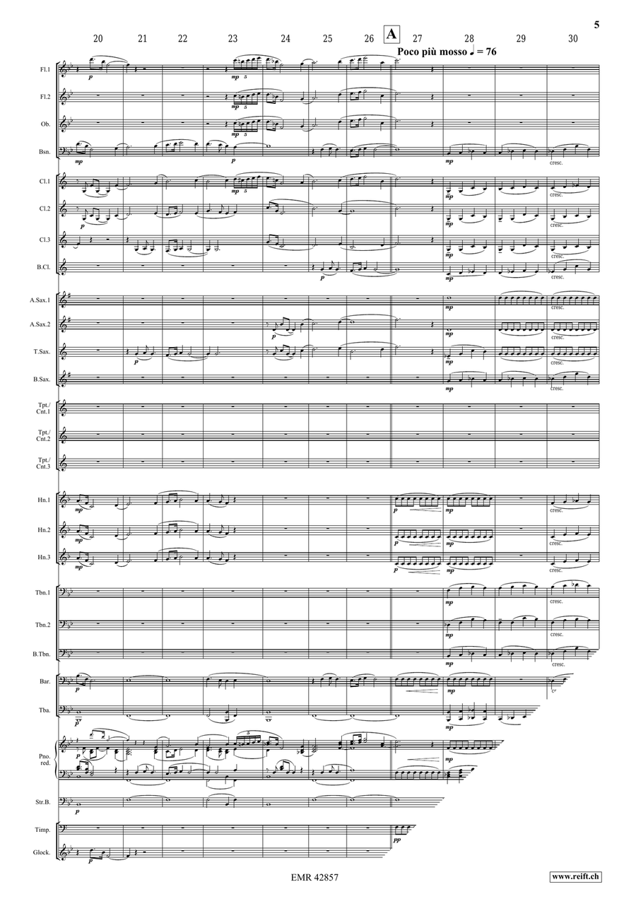Prelude No. 15 Prelude No. 15 Concert Band scores gallery preview page 5
