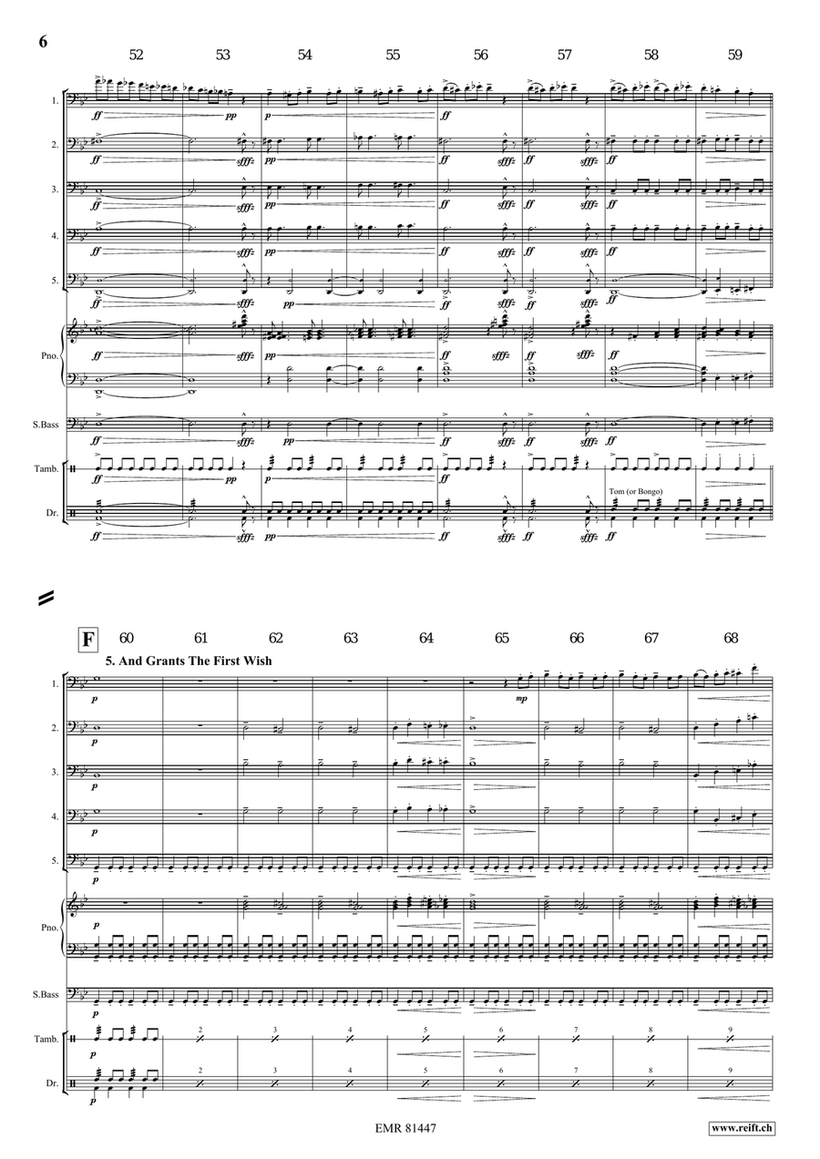 Aladdin Aladdin Trombone scores gallery preview page 7