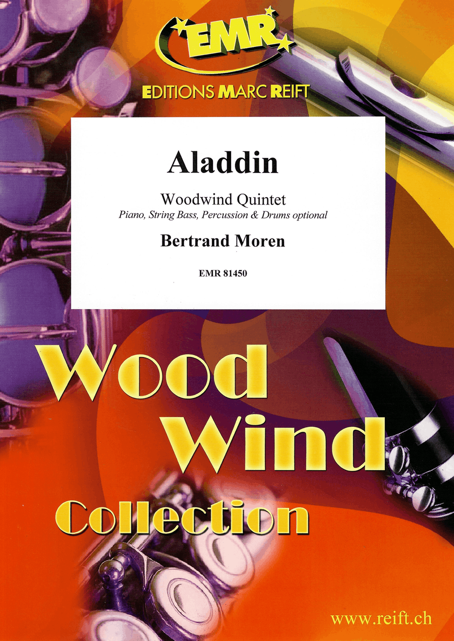 Aladdin Aladdin Woodwind Quintet scores gallery preview page 1