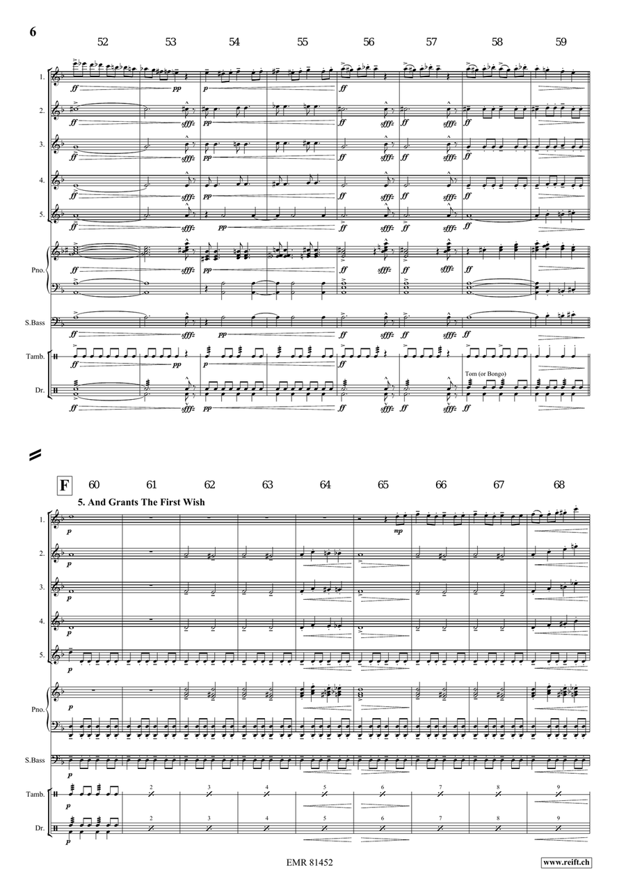 Aladdin Aladdin Flute scores gallery preview page 7