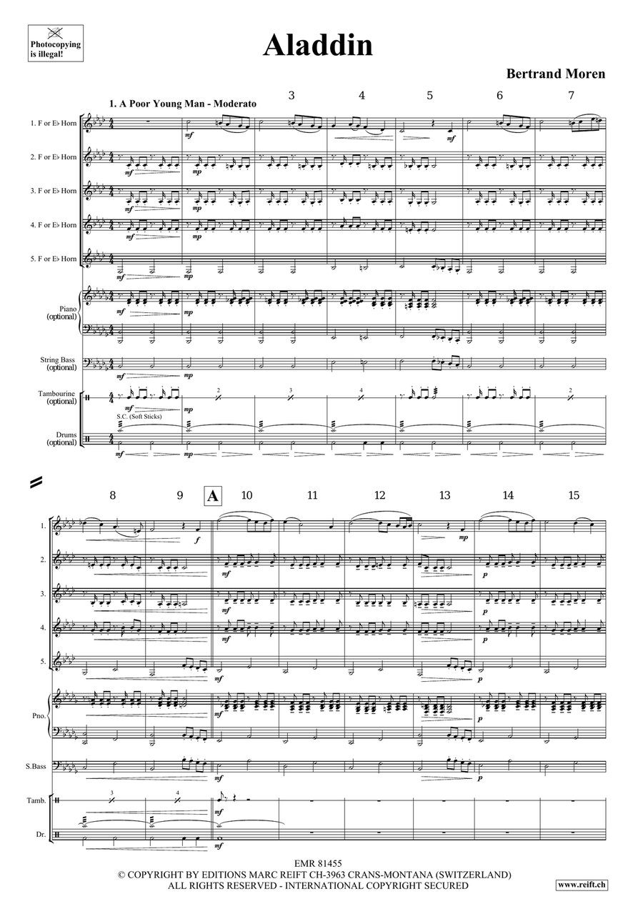 Aladdin Aladdin Horn scores gallery preview page 4