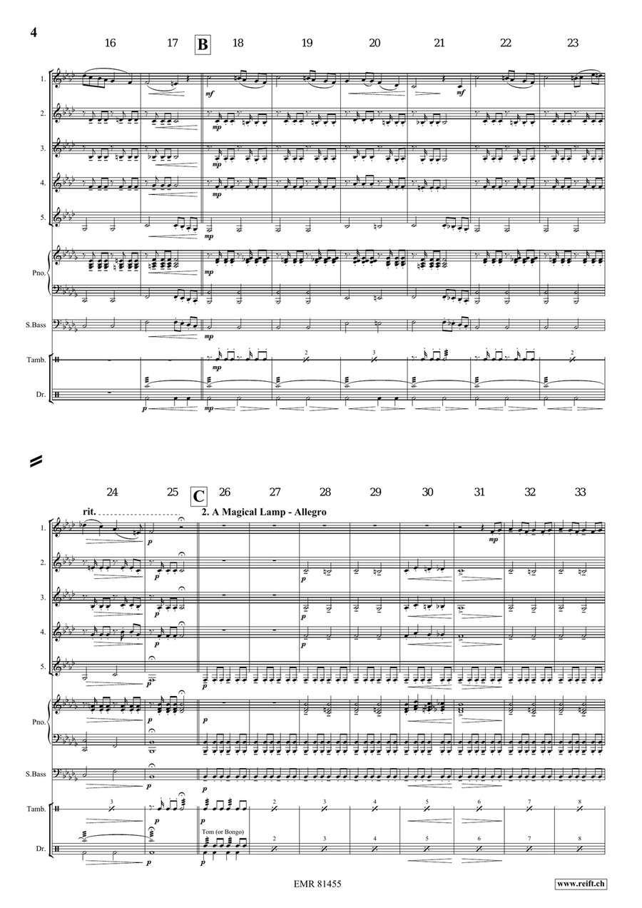Aladdin Aladdin Horn scores gallery preview page 5