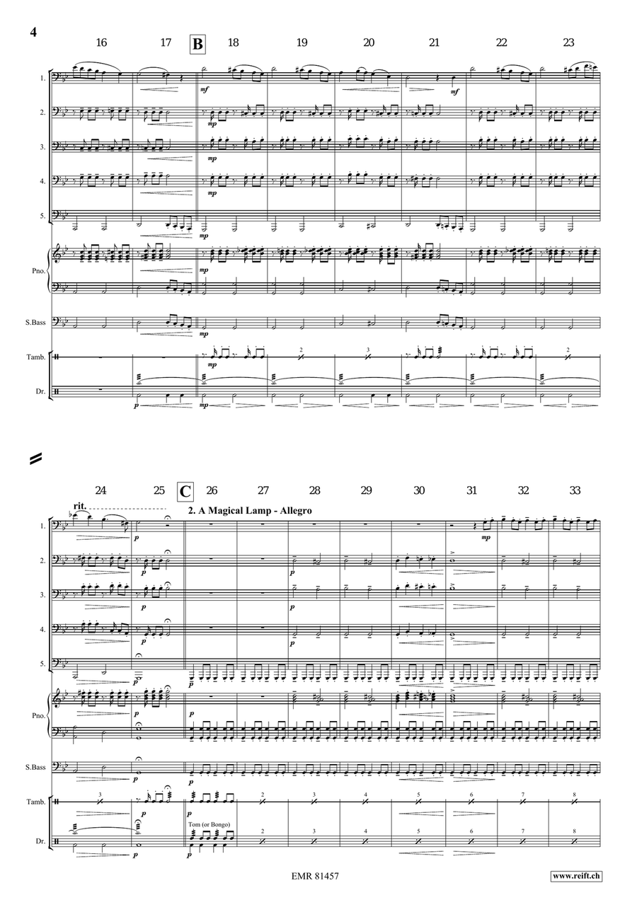 Aladdin Aladdin Tuba scores gallery preview page 5
