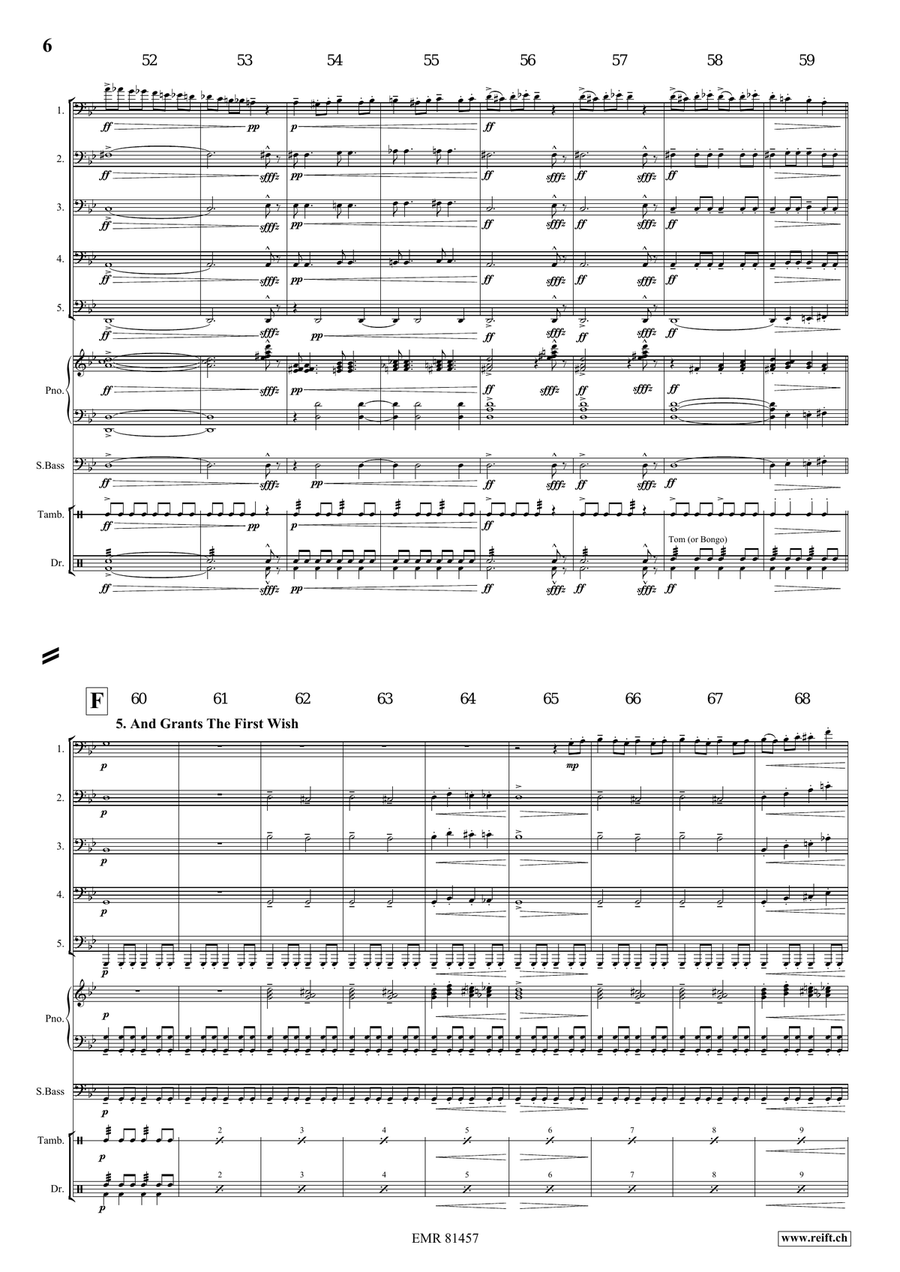 Aladdin Aladdin Tuba scores gallery preview page 7