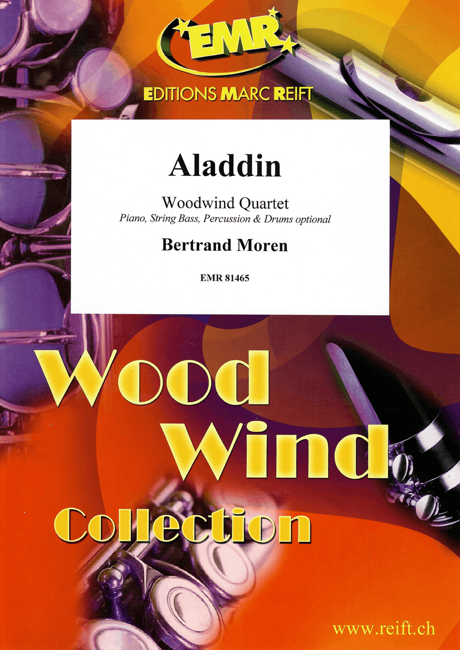Aladdin Aladdin Woodwind Quartet scores gallery preview page 1