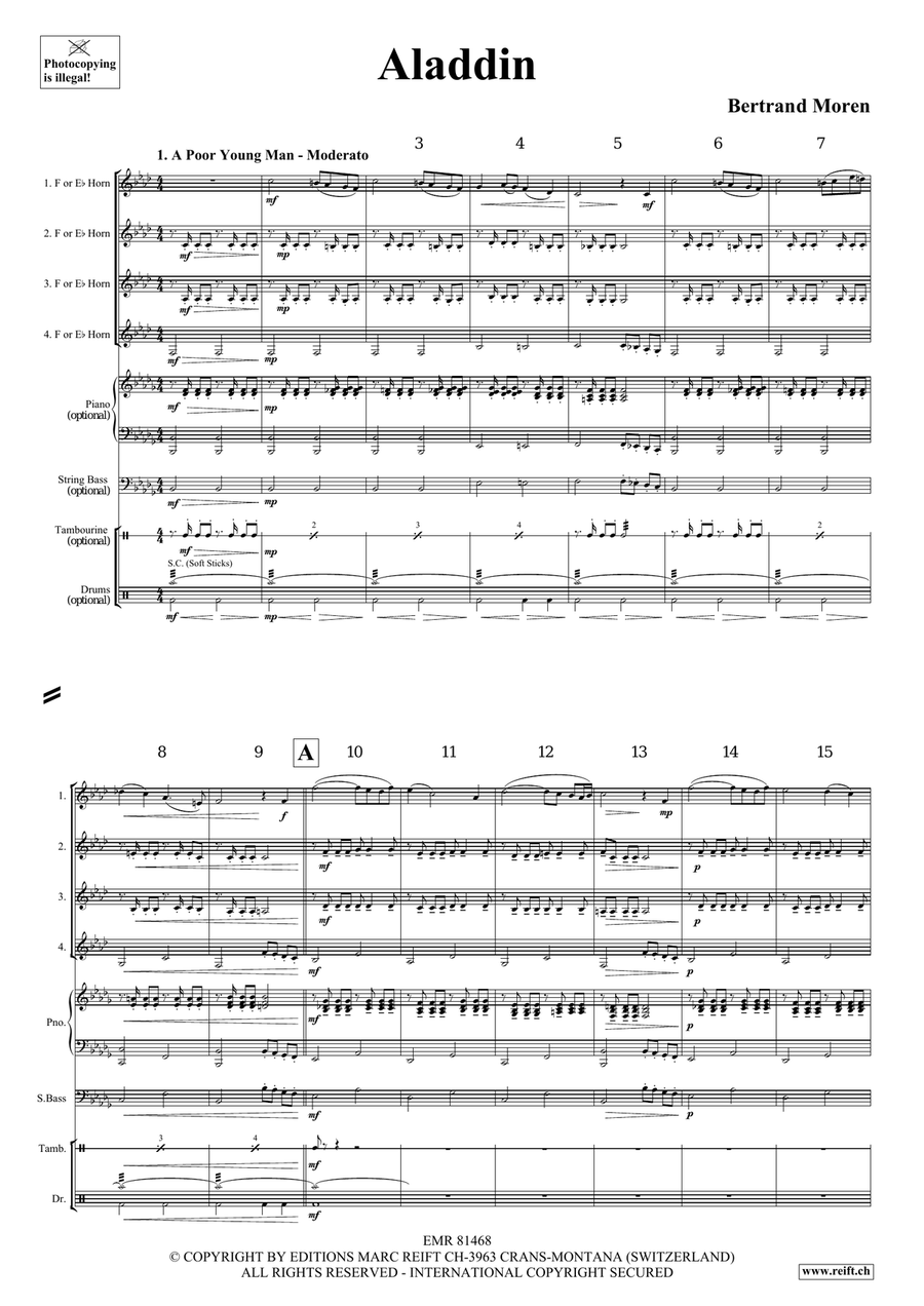 Aladdin Aladdin Horn scores gallery preview page 4