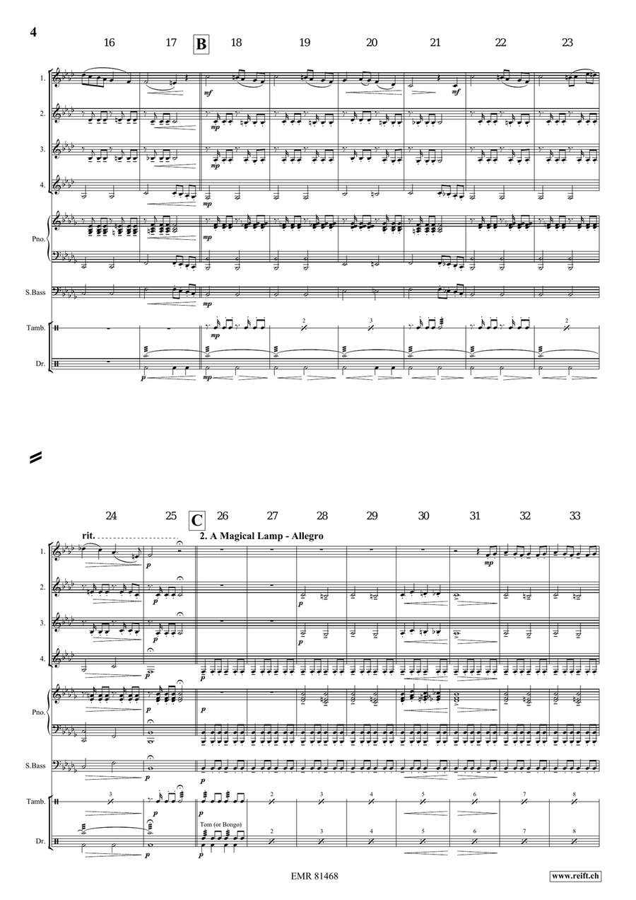 Aladdin Aladdin Horn scores gallery preview page 5