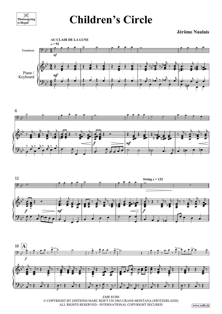 Children's Circle Children's Circle Piano Accompaniment scores gallery preview page 5