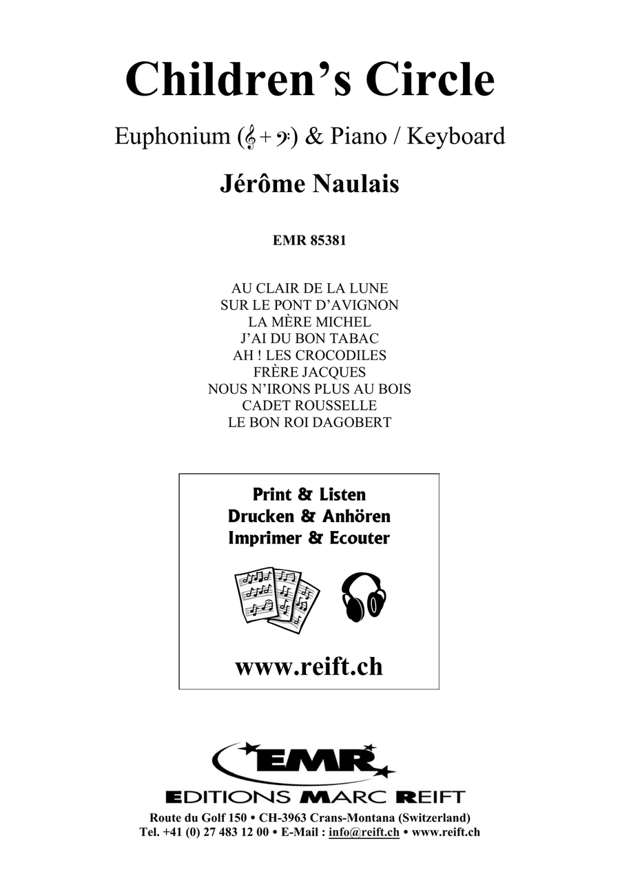 Children's Circle Children's Circle Euphonium scores gallery preview page 2