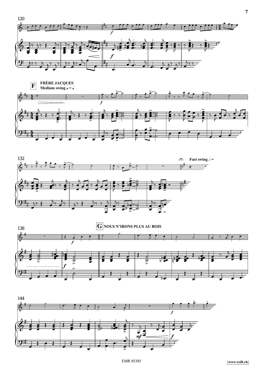 Children's Circle Children's Circle Flute Solo scores gallery preview page 9