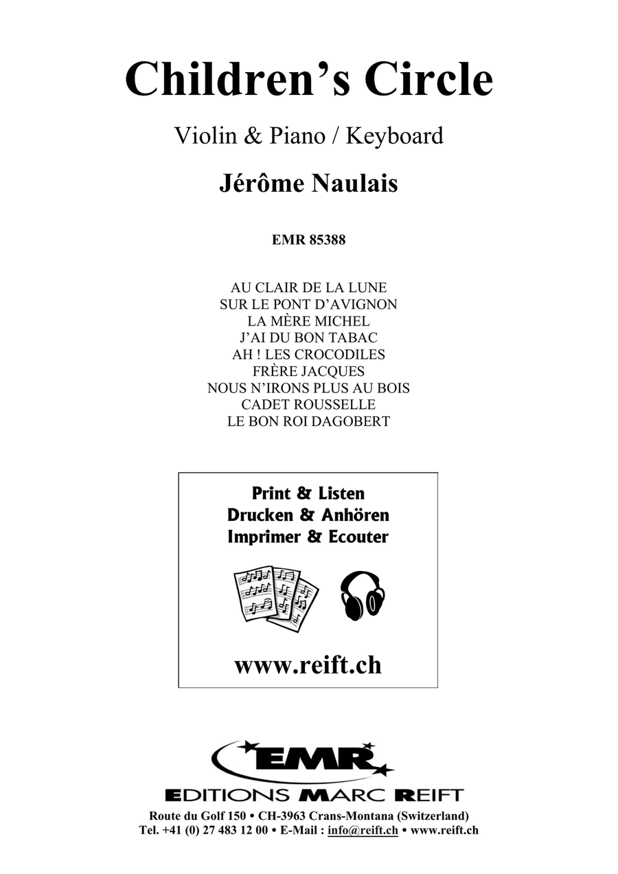 Children's Circle Children's Circle Violin Solo scores gallery preview page 2