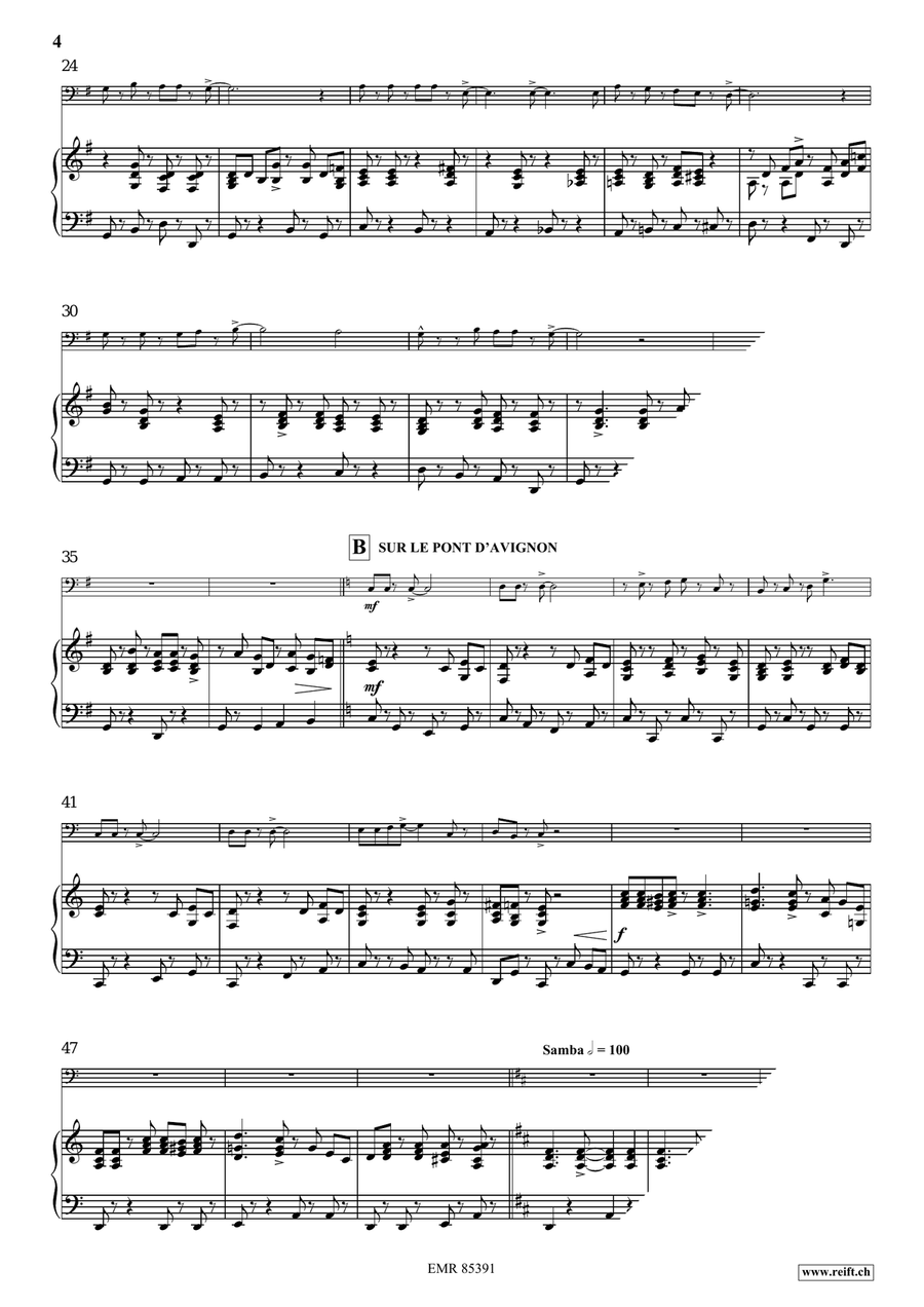 Children's Circle Children's Circle Double Bass scores gallery preview page 6