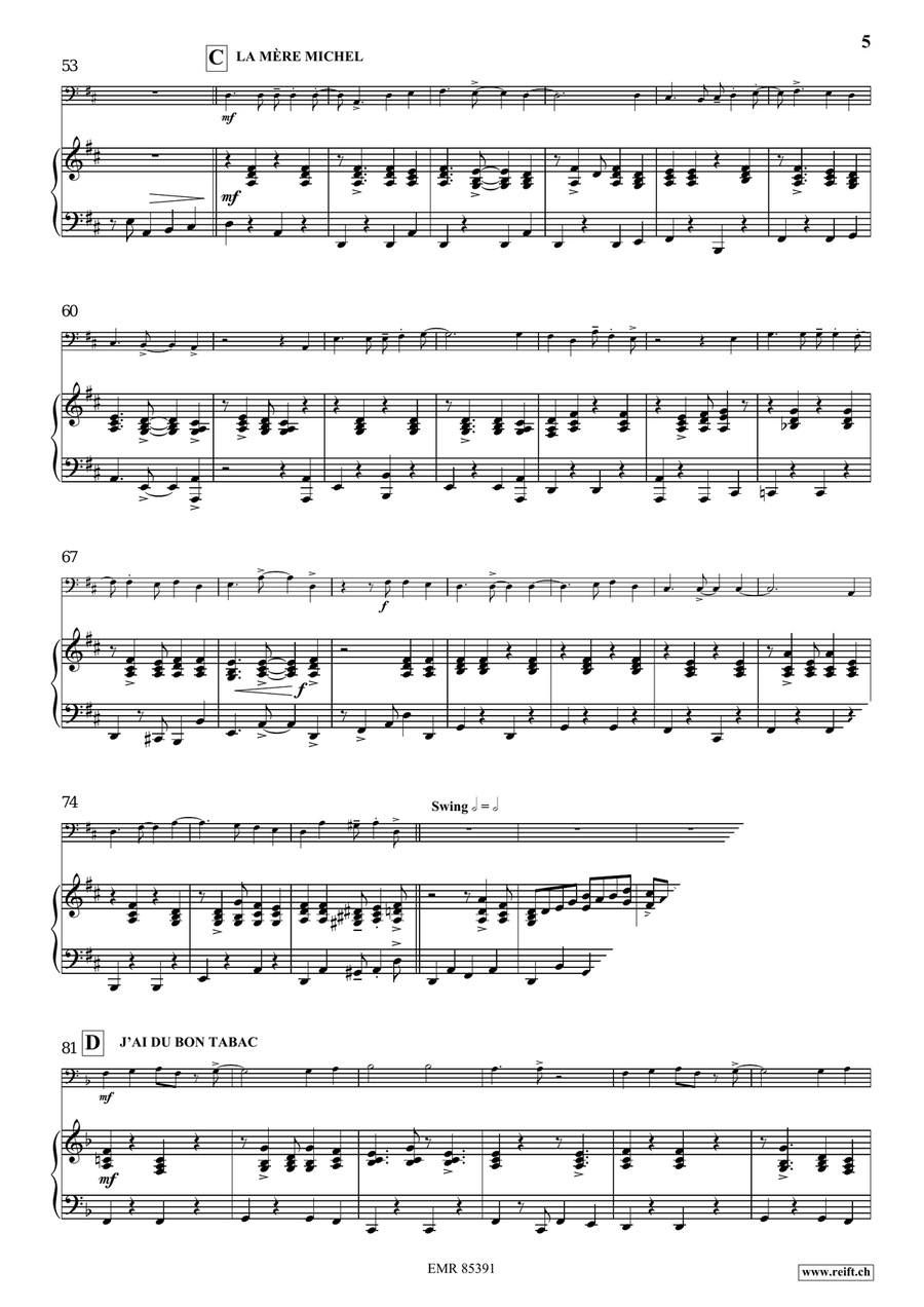 Children's Circle Children's Circle Double Bass scores gallery preview page 7