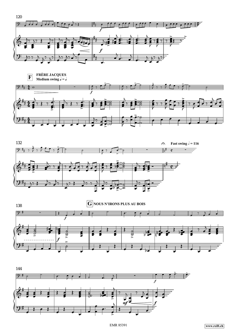 Children's Circle Children's Circle Double Bass scores gallery preview page 9