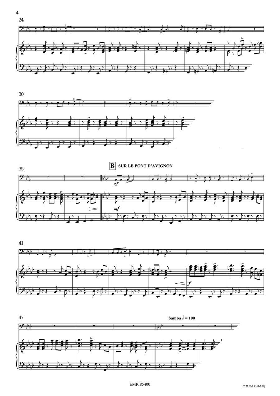 Children's Circle Children's Circle Trombone scores gallery preview page 6