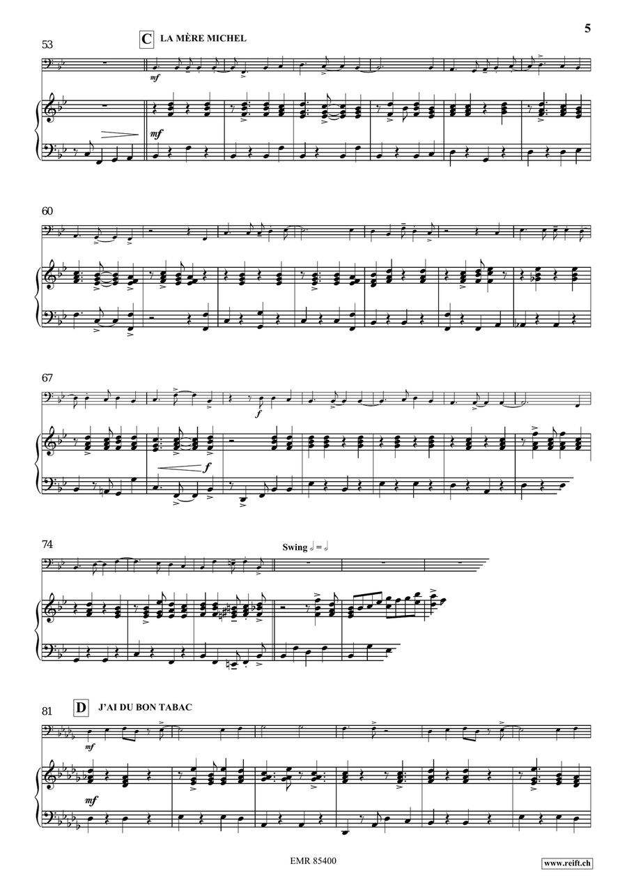 Children's Circle Children's Circle Trombone scores gallery preview page 7