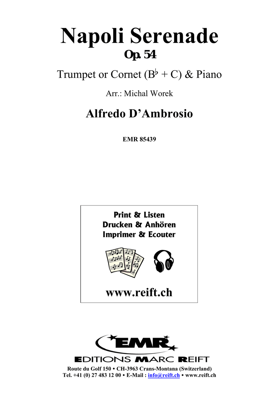 Napoli Serenade Napoli Serenade Cornet scores gallery preview page 2