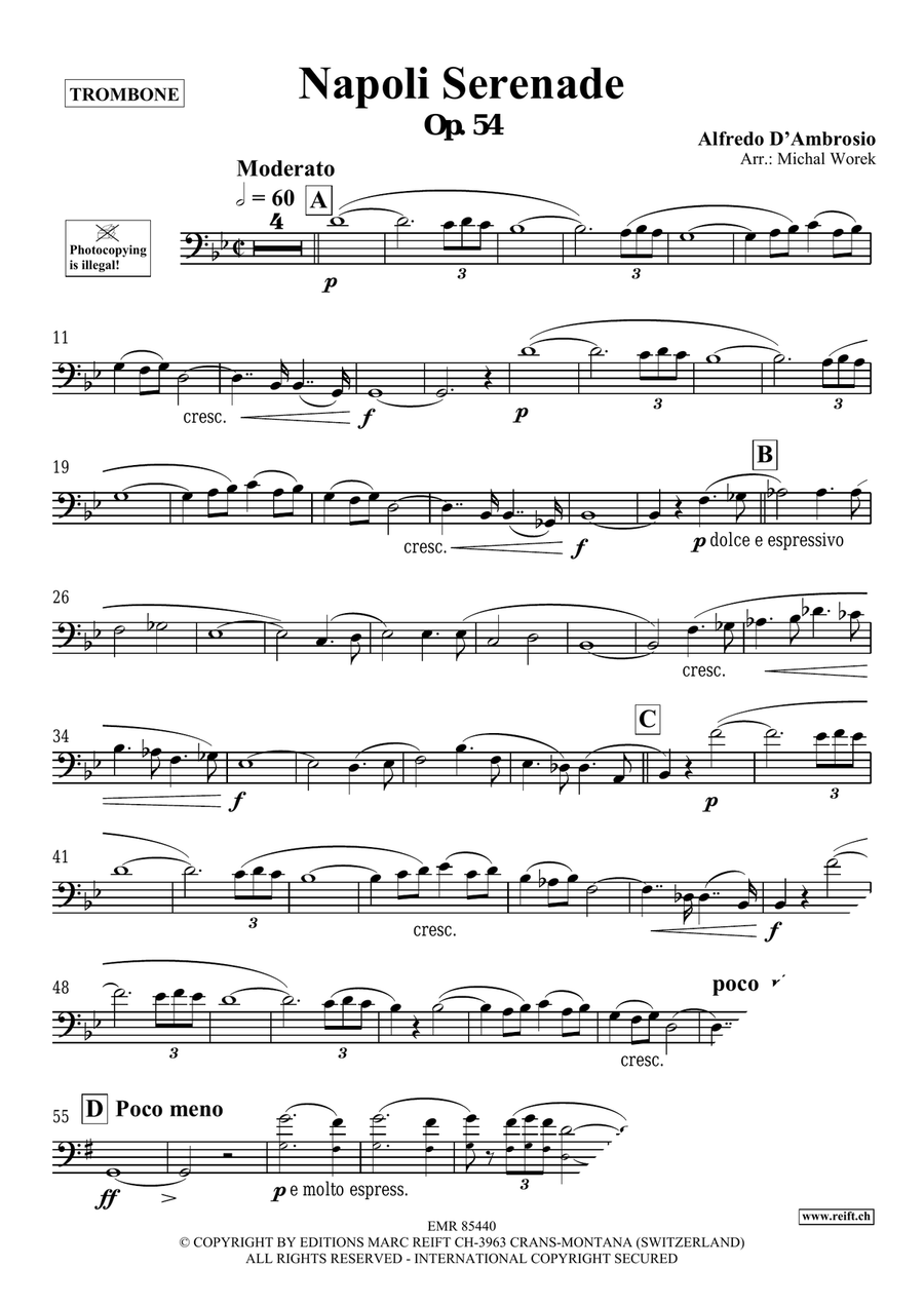 Napoli Serenade Napoli Serenade Piano Accompaniment scores gallery preview page 3