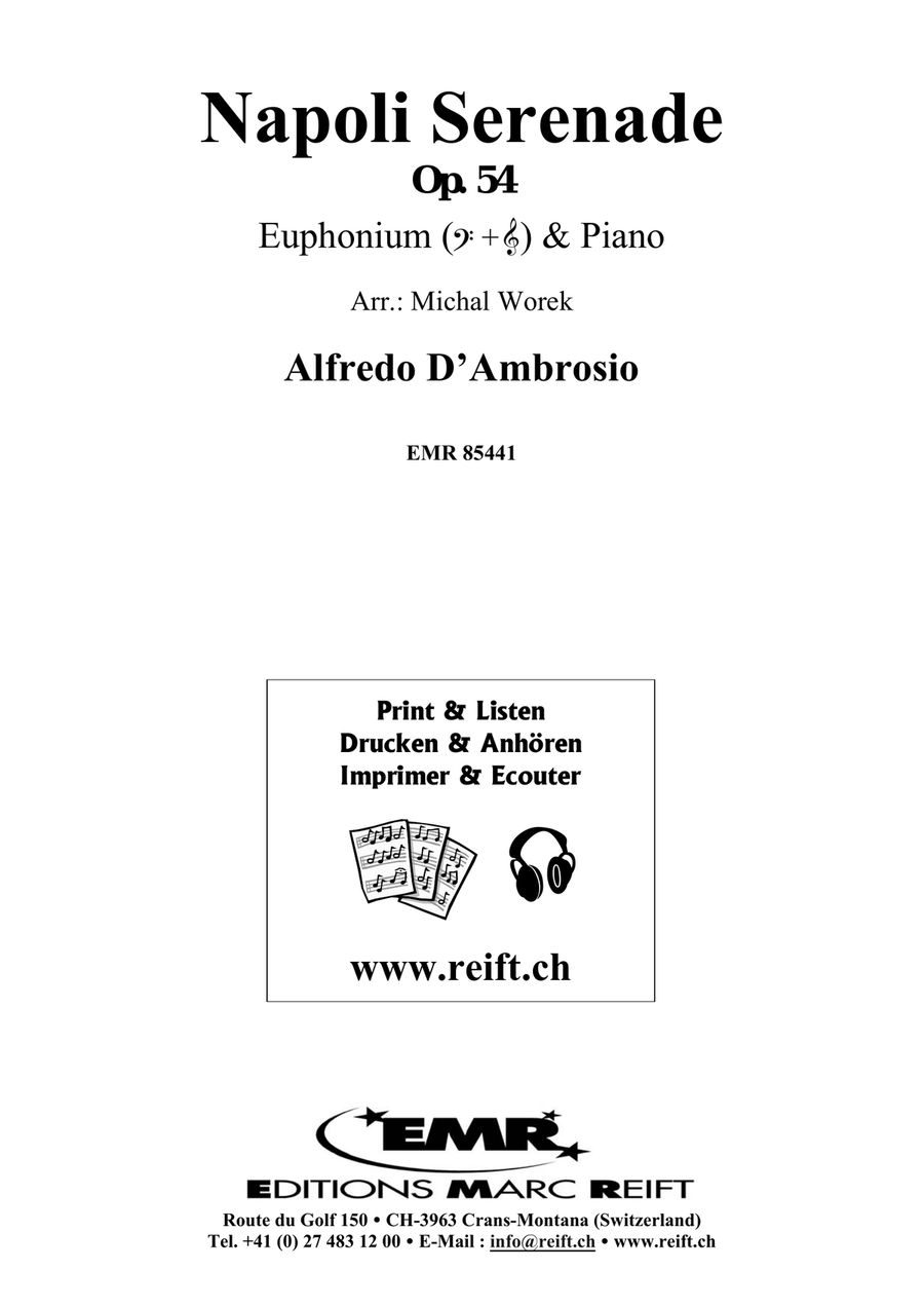Napoli Serenade Napoli Serenade Euphonium scores gallery preview page 2