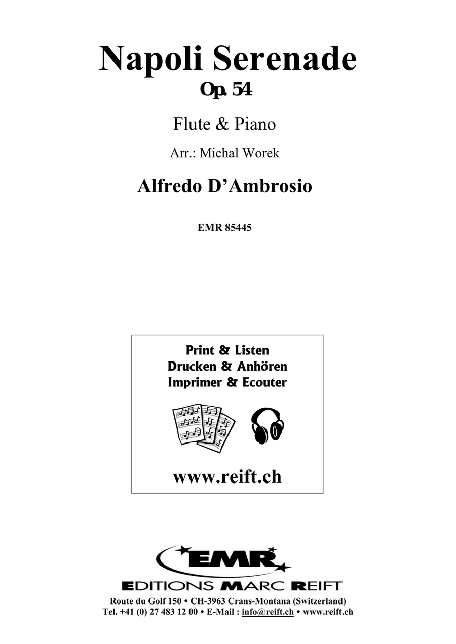 Napoli Serenade Napoli Serenade Flute Solo scores gallery preview page 2