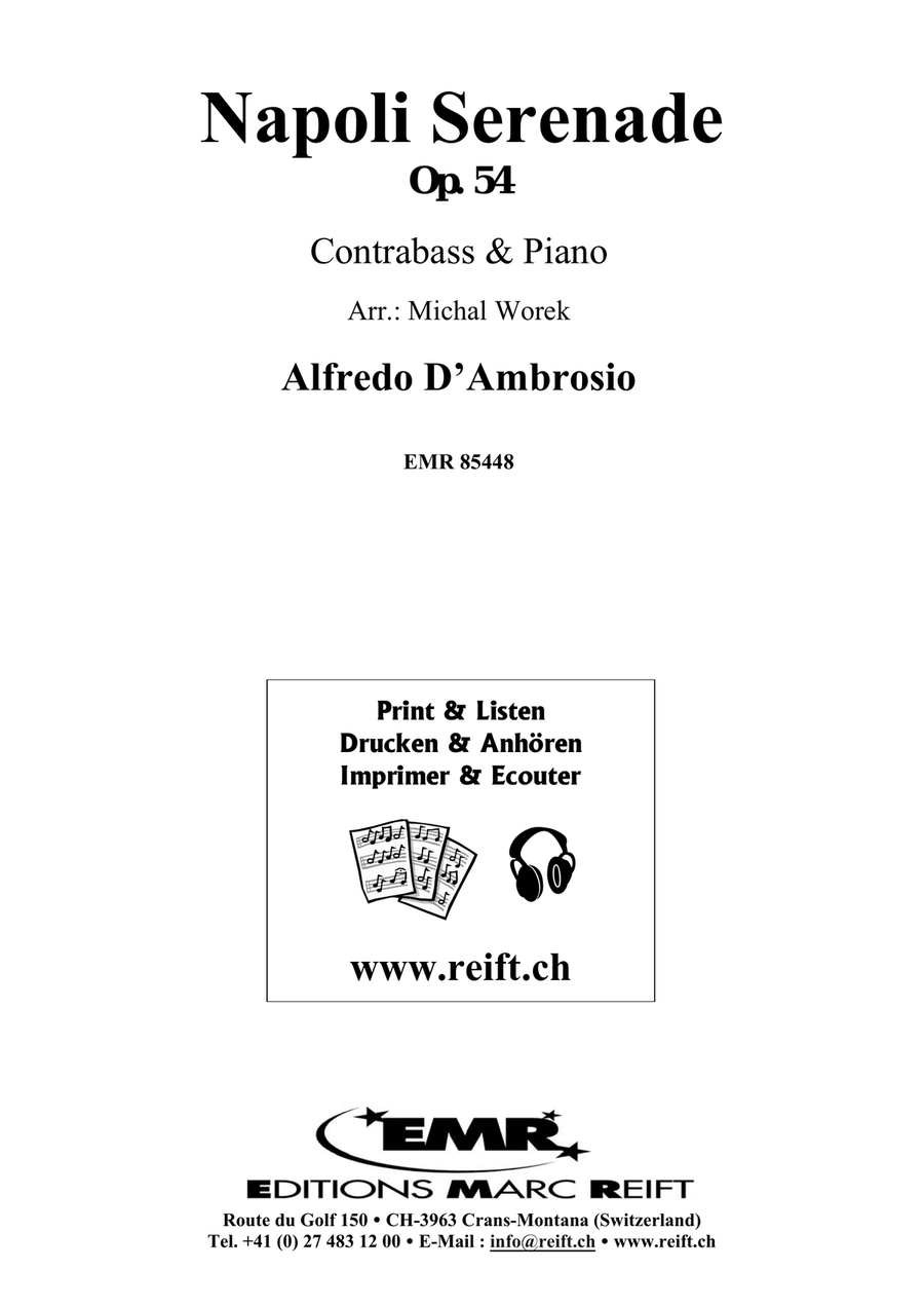 Napoli Serenade Napoli Serenade Double Bass scores gallery preview page 2