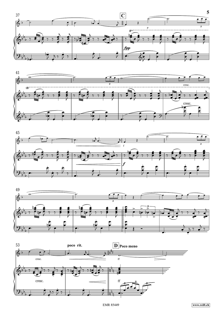 Napoli Serenade Napoli Serenade Clarinet Solo scores gallery preview page 6