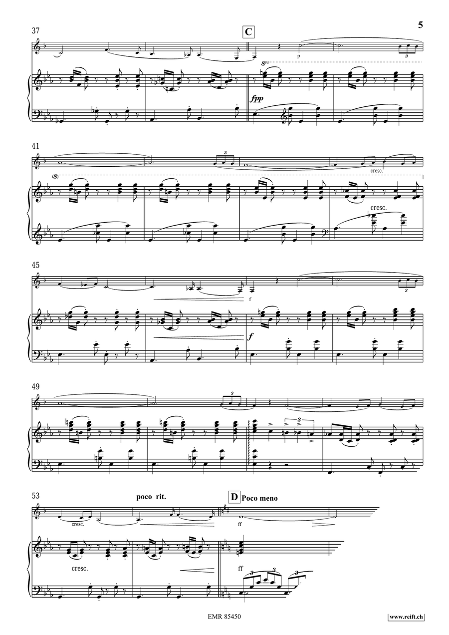 Napoli Serenade Napoli Serenade Bass Clarinet scores gallery preview page 6