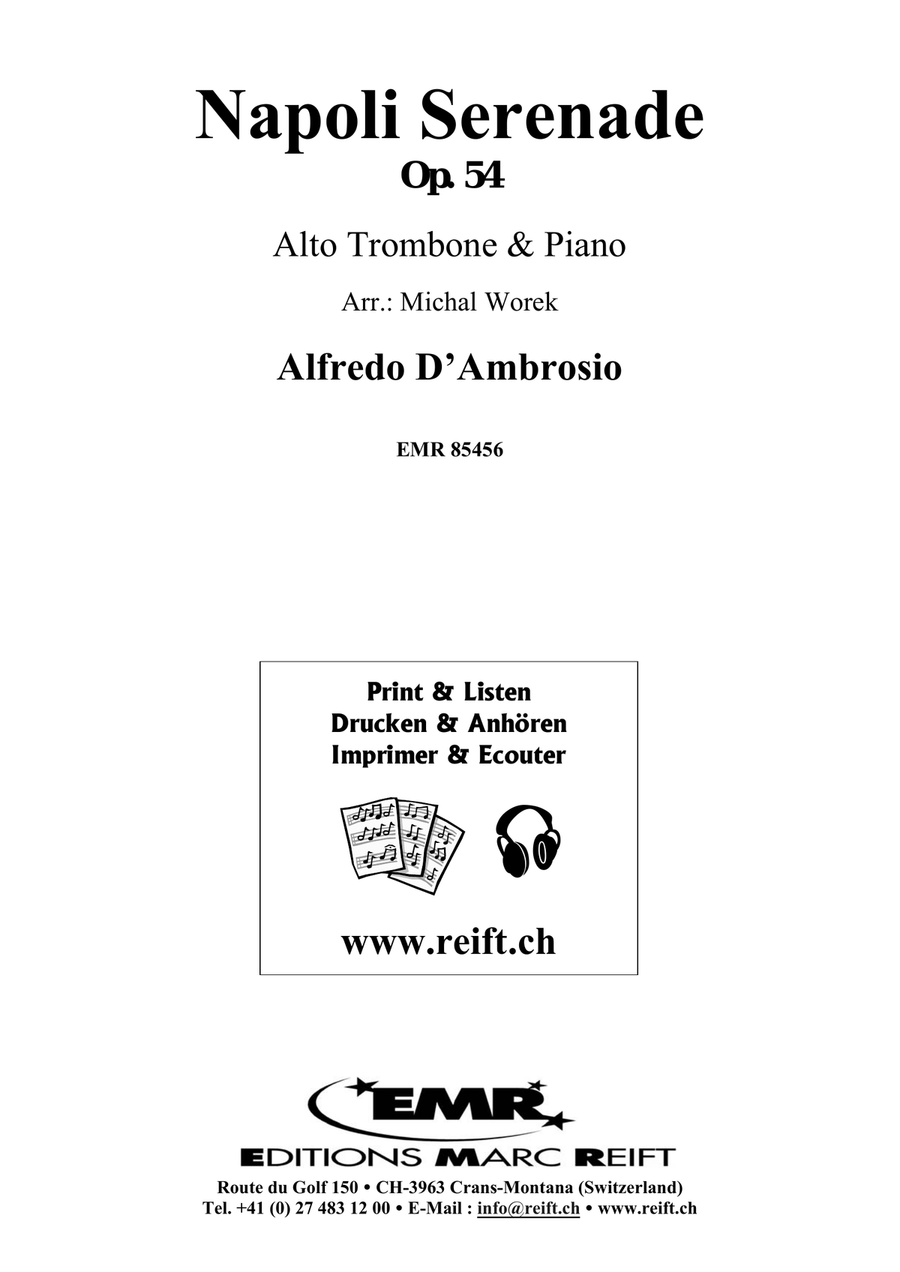 Napoli Serenade Napoli Serenade Piano Accompaniment scores gallery preview page 2