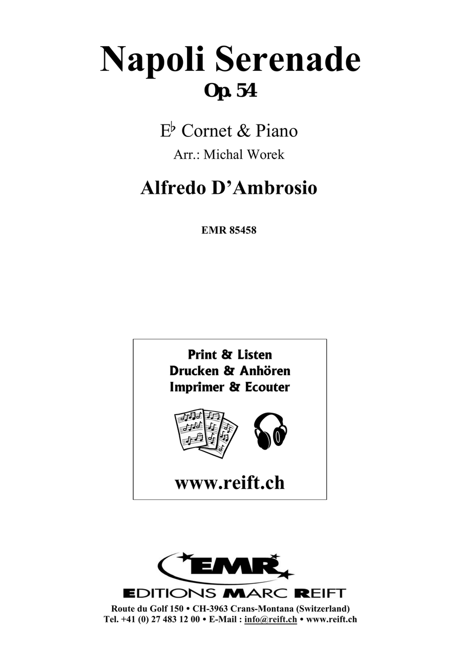 Napoli Serenade Napoli Serenade Cornet scores gallery preview page 2