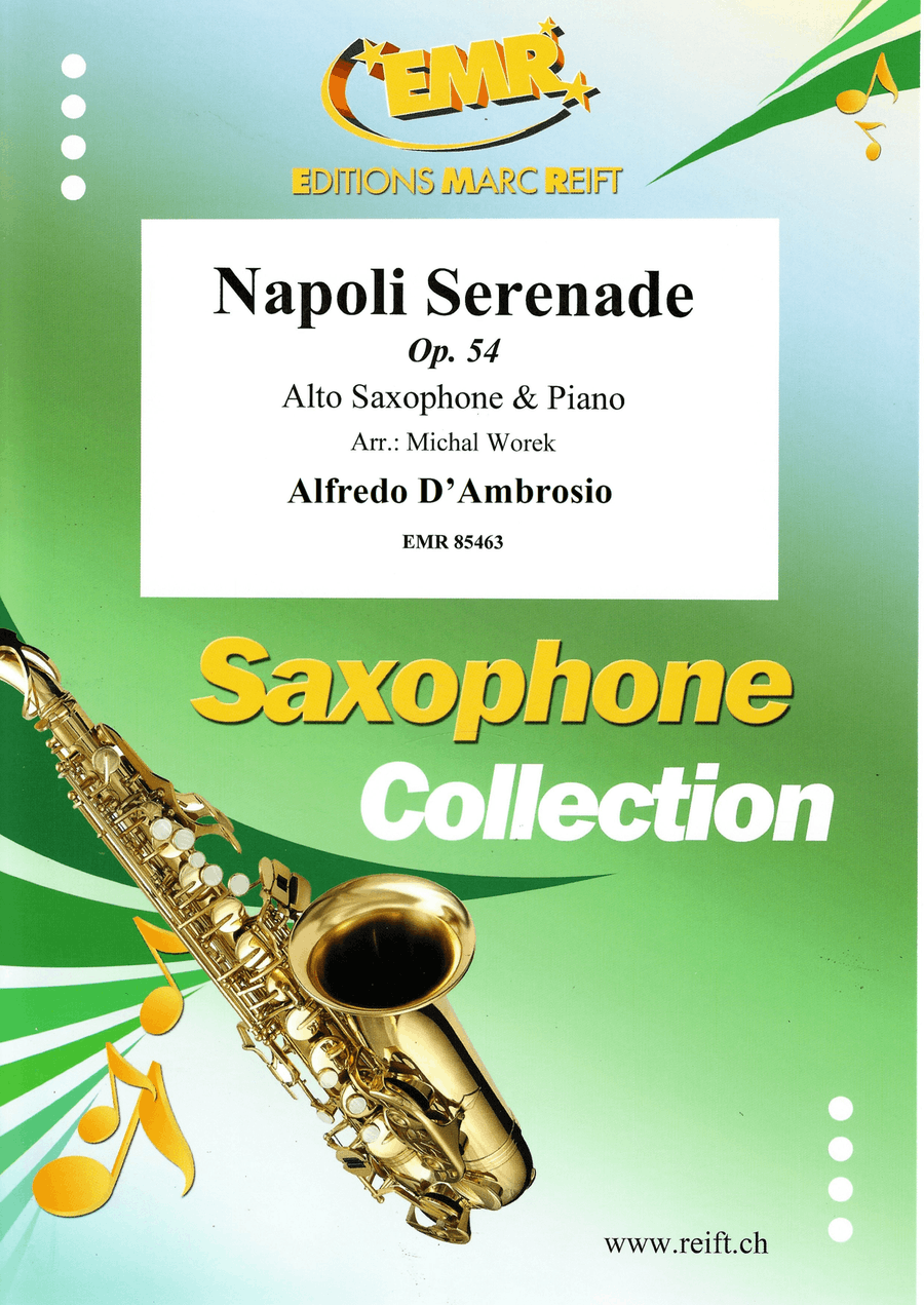Napoli Serenade Napoli Serenade Alto Saxophone scores gallery preview page 1