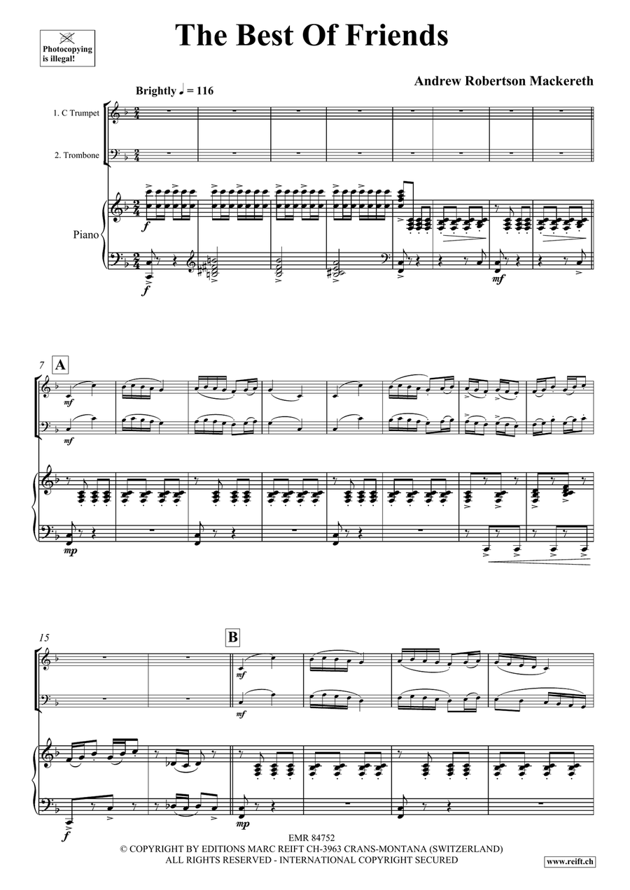 The Best Of Friends The Best Of Friends Cornet scores gallery preview page 4