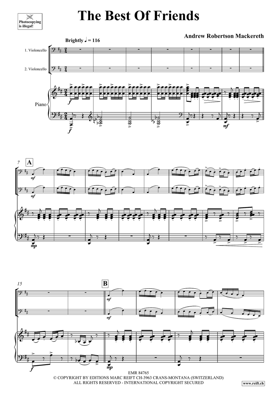 The Best Of Friends The Best Of Friends Cello scores gallery preview page 4