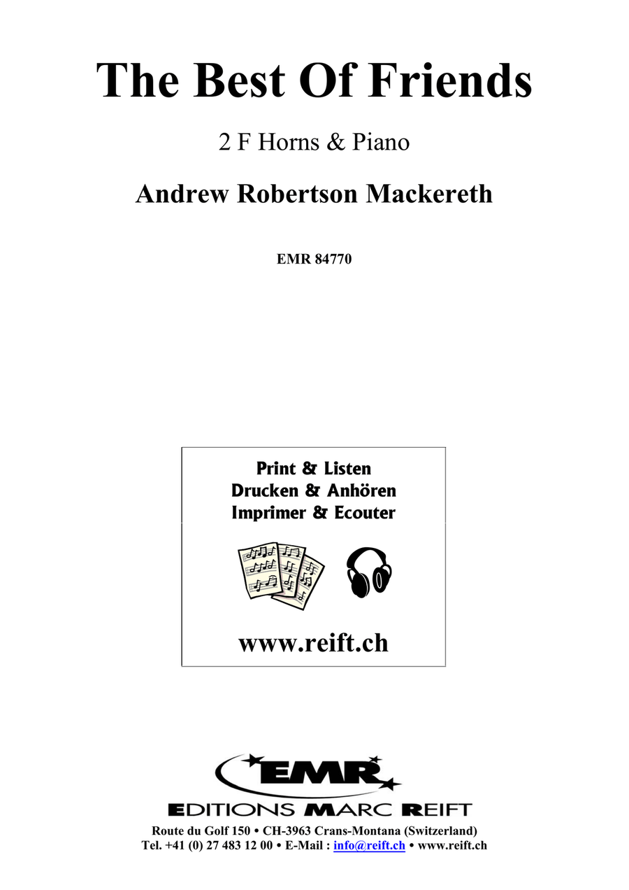 The Best Of Friends The Best Of Friends Horn scores gallery preview page 2