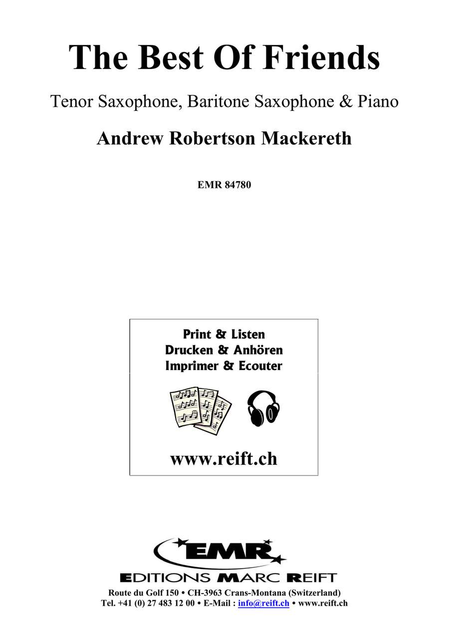 The Best Of Friends The Best Of Friends Tenor Saxophone scores gallery preview page 2