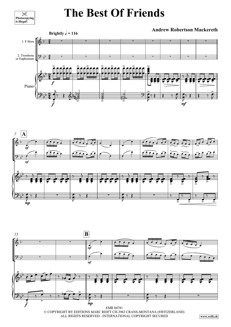 The Best Of Friends The Best Of Friends Euphonium scores gallery preview page 4
