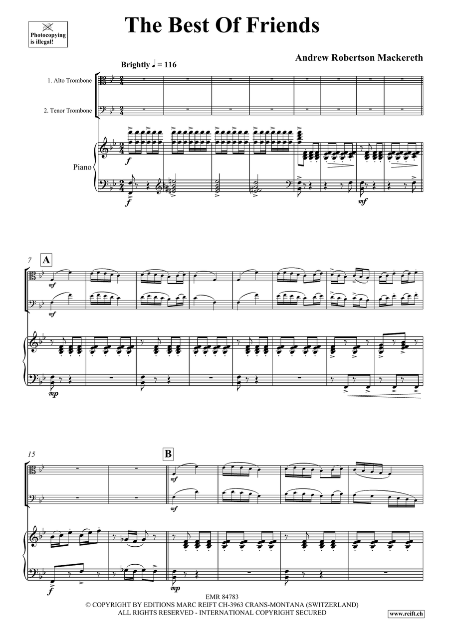 The Best Of Friends The Best Of Friends Piano Accompaniment scores gallery preview page 4