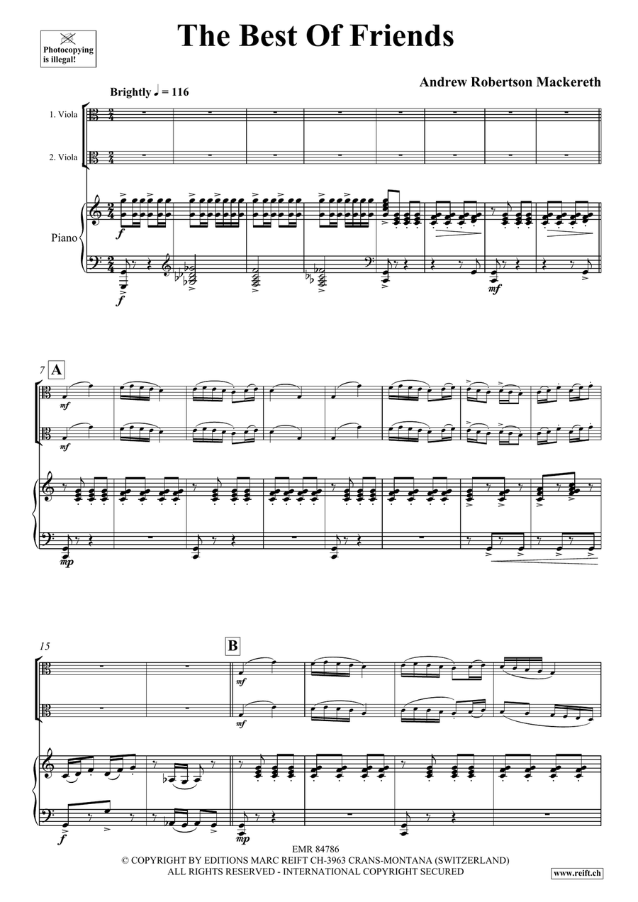 The Best Of Friends The Best Of Friends Viola scores gallery preview page 4