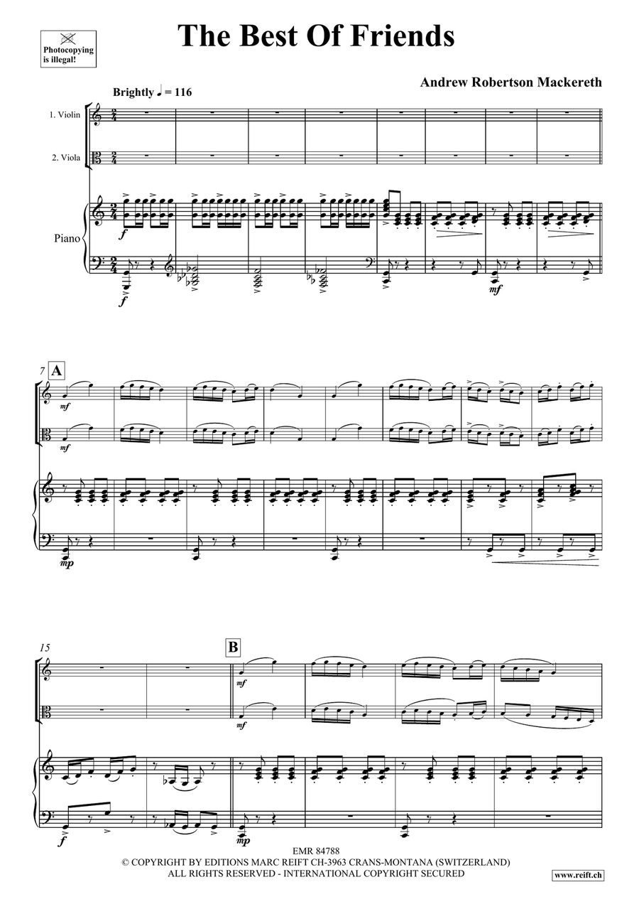 The Best Of Friends The Best Of Friends Viola scores gallery preview page 4