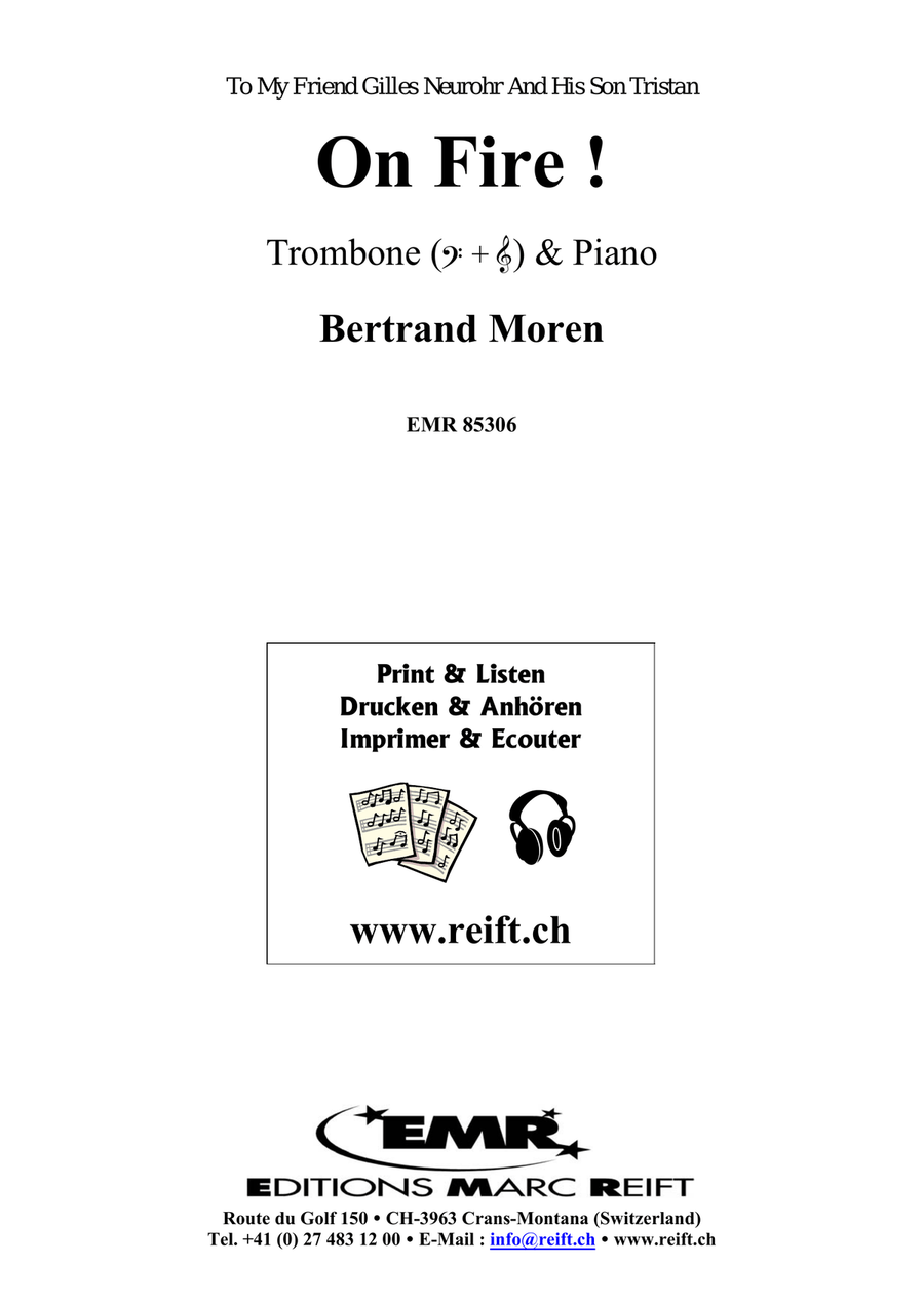 On Fire ! On Fire ! Piano Accompaniment scores gallery preview page 2