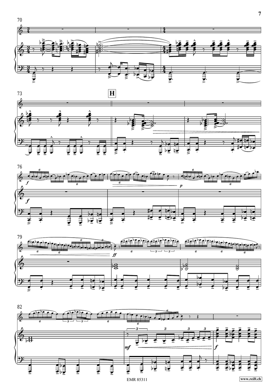 On Fire ! On Fire ! Flute Solo scores gallery preview page 9